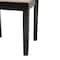 Baxton Studio Genesis Modern Beige Fabric and Dark Brown Finished Wood 2-Piece Dining Chair Set 230-2PC-13189-ZORO - alternate 6